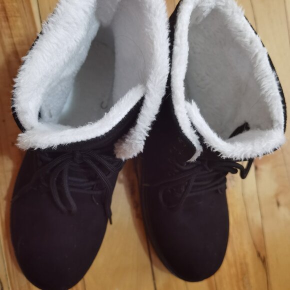 Black ankle boots size 9 - Picture 6 of 7